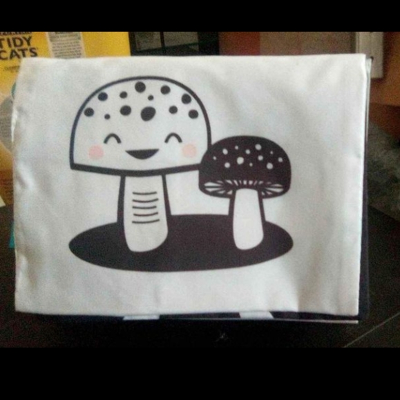 Taf Toys Koala Infant Tummy-time High Contrast Soft Crinkle Activity Book with H - Picture 8 of 10